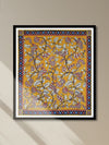 Shop Peacocks Amidst Blossoms in Kalamkari by K. Lakshminarayan