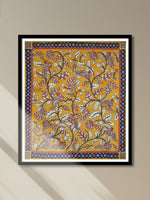 Shop Peacocks Amidst Blossoms in Kalamkari by K. Lakshminarayan
