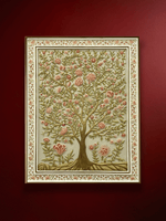 Shop Perennial Pink: Tree of Life in Stone Dust by Amita Sachdeva