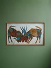 Shop Playful Deer in Gond by Sukhiram Maravi