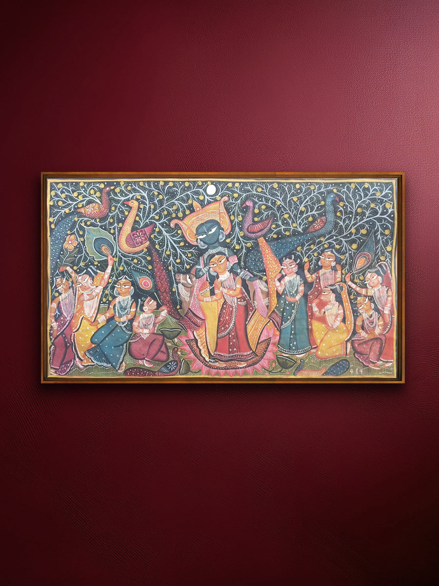 Shop Radha Krishna In Kalighat by Sonali Chitrakar