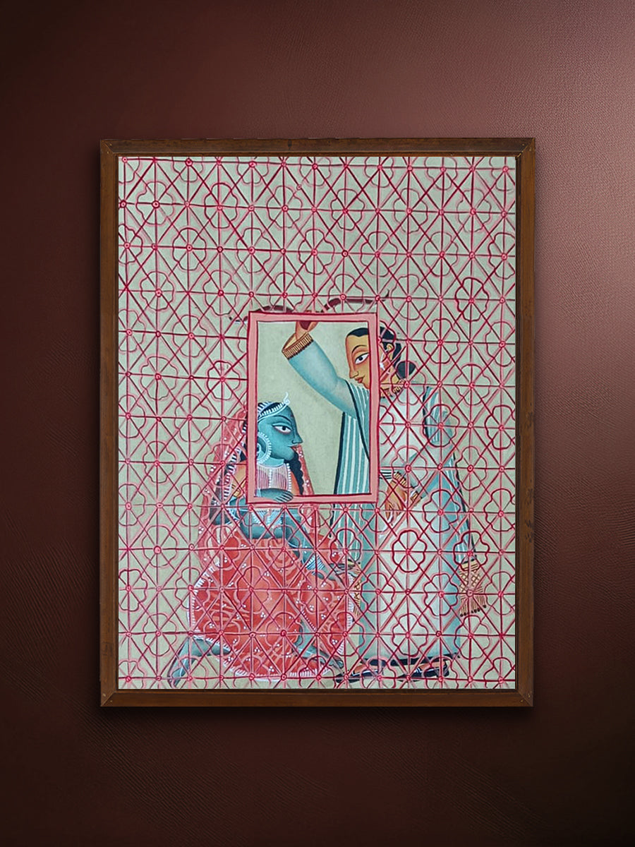 Shop Raj Kumar (Rajput) and Raj Kumari (sky princess) by Hasir Chitrakar