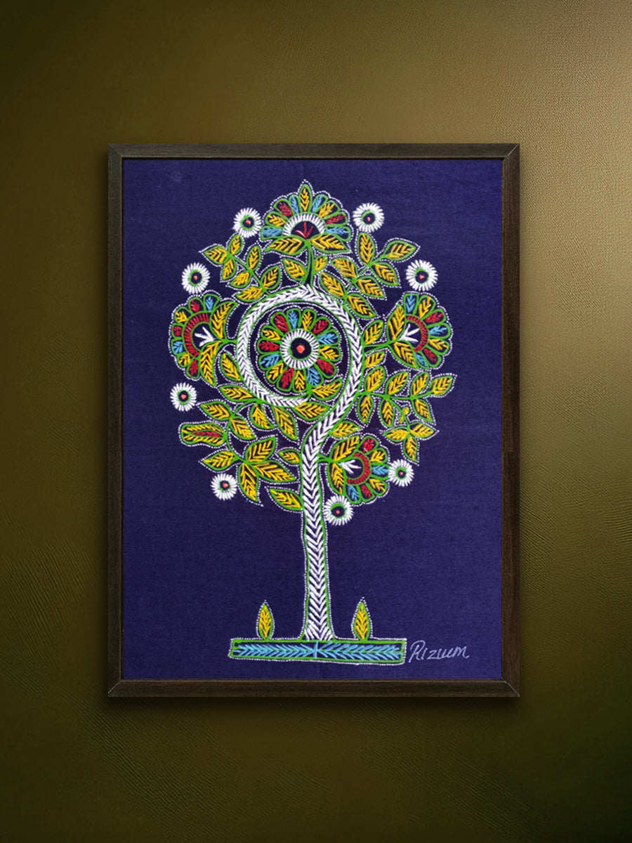 Shop Rogan Art by Rizwan Khatri painted using traditional rogan art on cloth