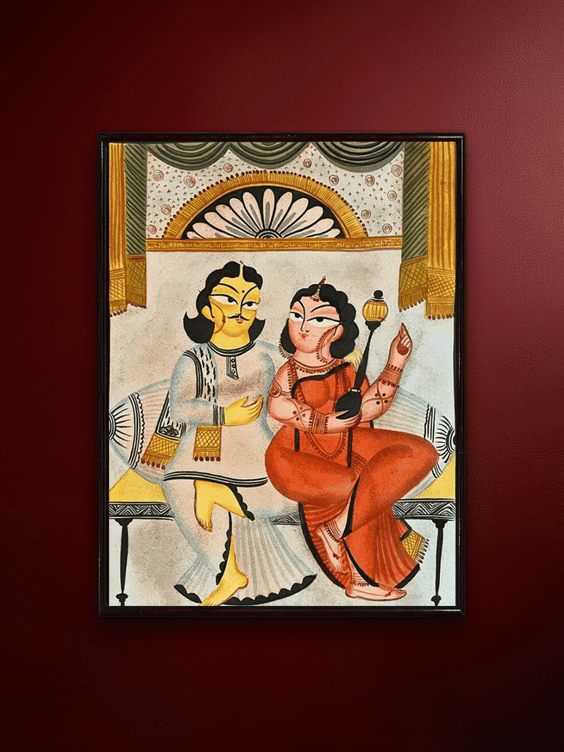 Shop Romantic embrace In Kalighat by Uttam Chitrakar