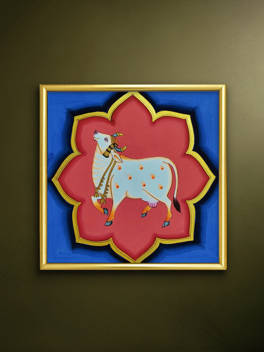 Shop Sacred Cow: The Walk of Grace in Pichwai by Dinesh Soni