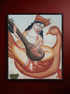 Shop Saraswati's Sanctuary: Kalighat Art by Bapi Chitrakar