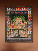 buy Shreenath ji in Pichwai by Shehzaad Ali Sherani