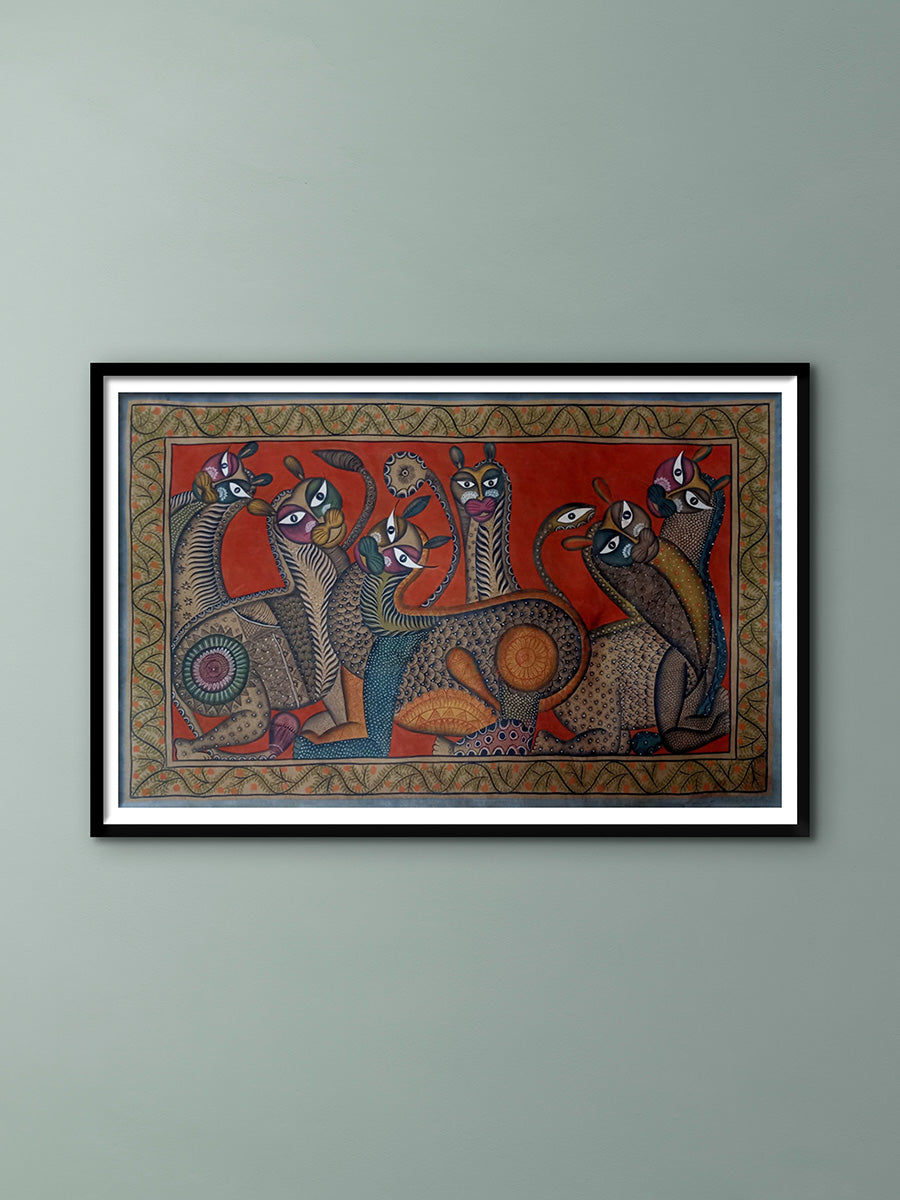 Shop Streak of Tigers in Kalighat by Sonali Chitrakar