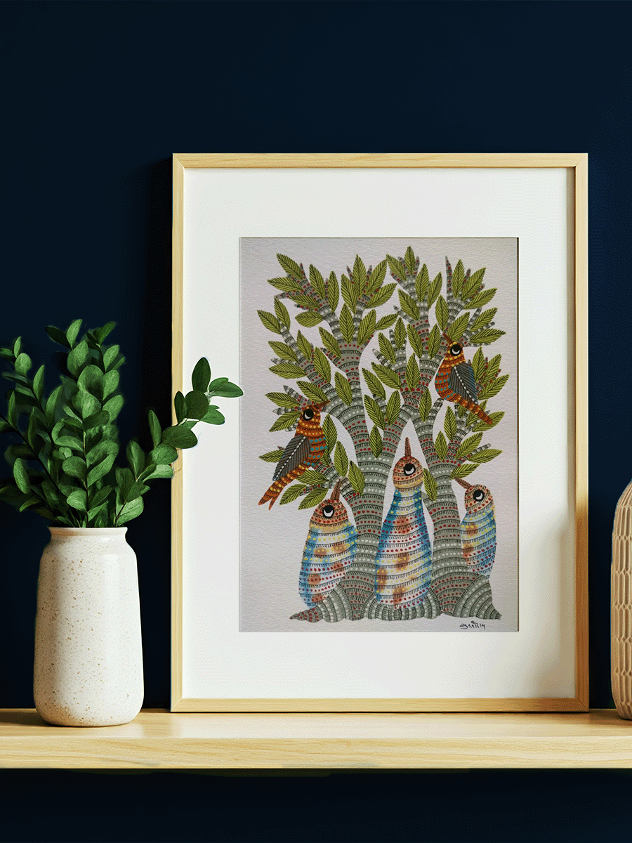 Shop The Adoration of Nature by Sukhiram Maravi