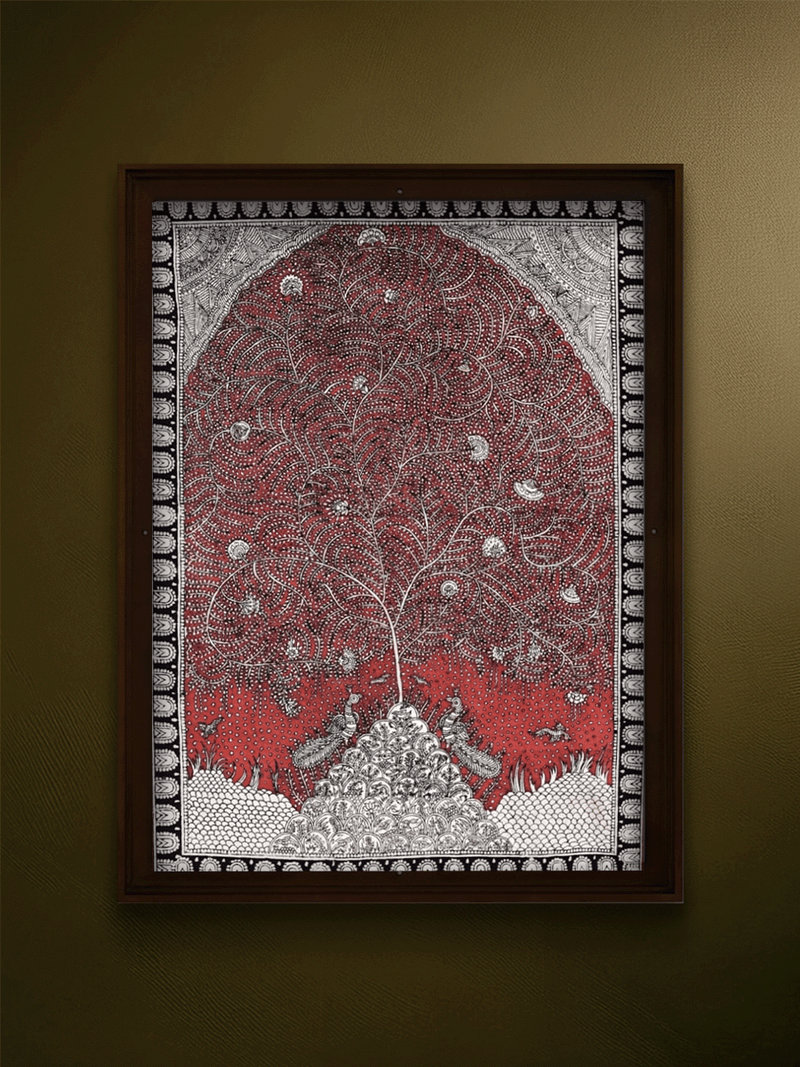 Shop The Awakening: Tree of Life Mata Ni Pachedi By Vasant Manubhai Chitara