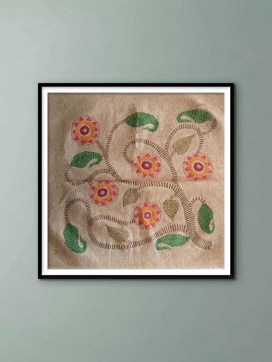 Shop The Blossoming Vine In Kantha by Mahamaya Sikdar