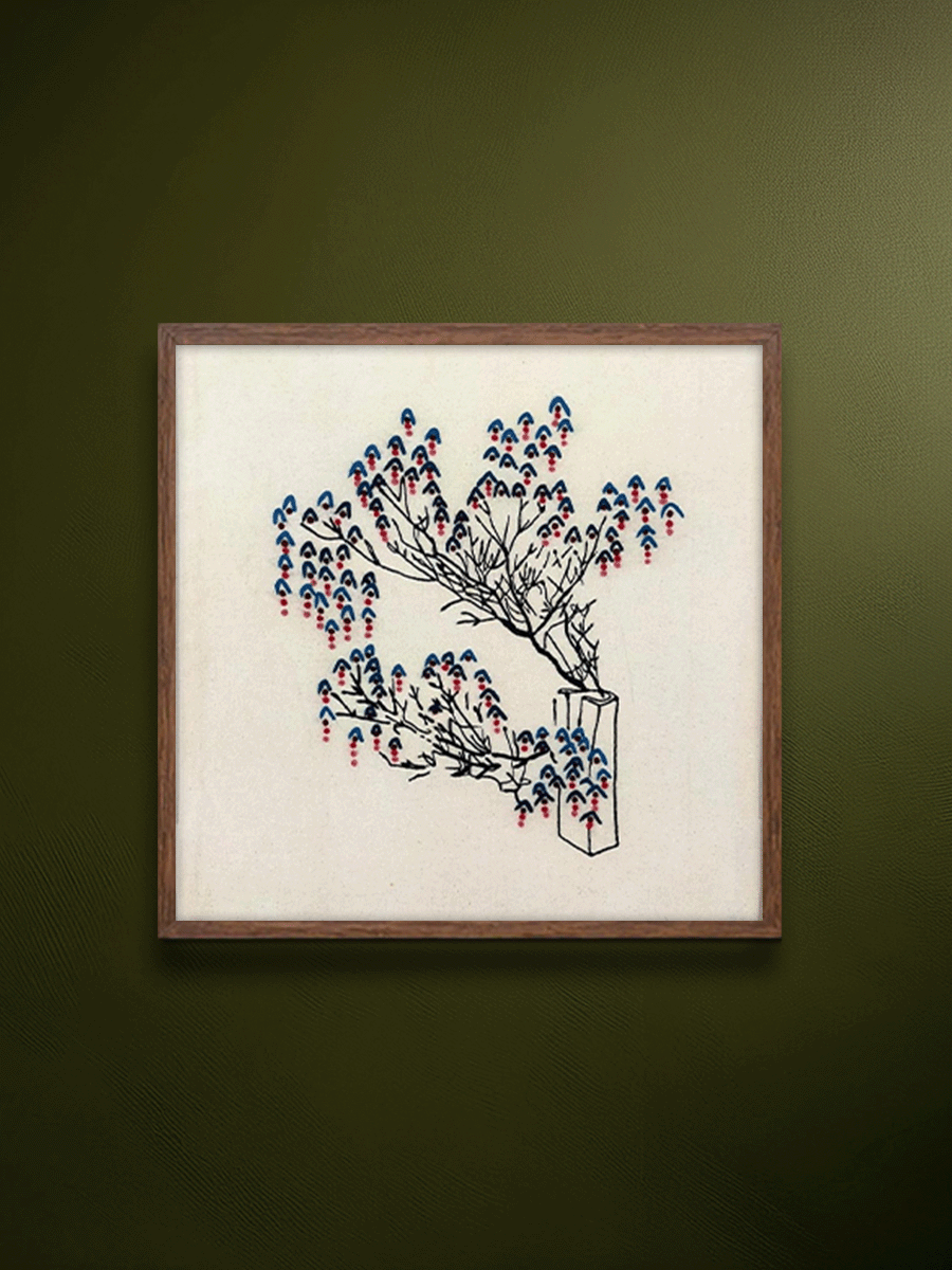 Shop The Blossoming branch in Sodha Pakko Embroidery by Shrujan