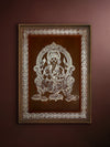 Shop The Celestial Protector: Lord Ganesha in Tarkashi Inlay by Gaurav Shakya