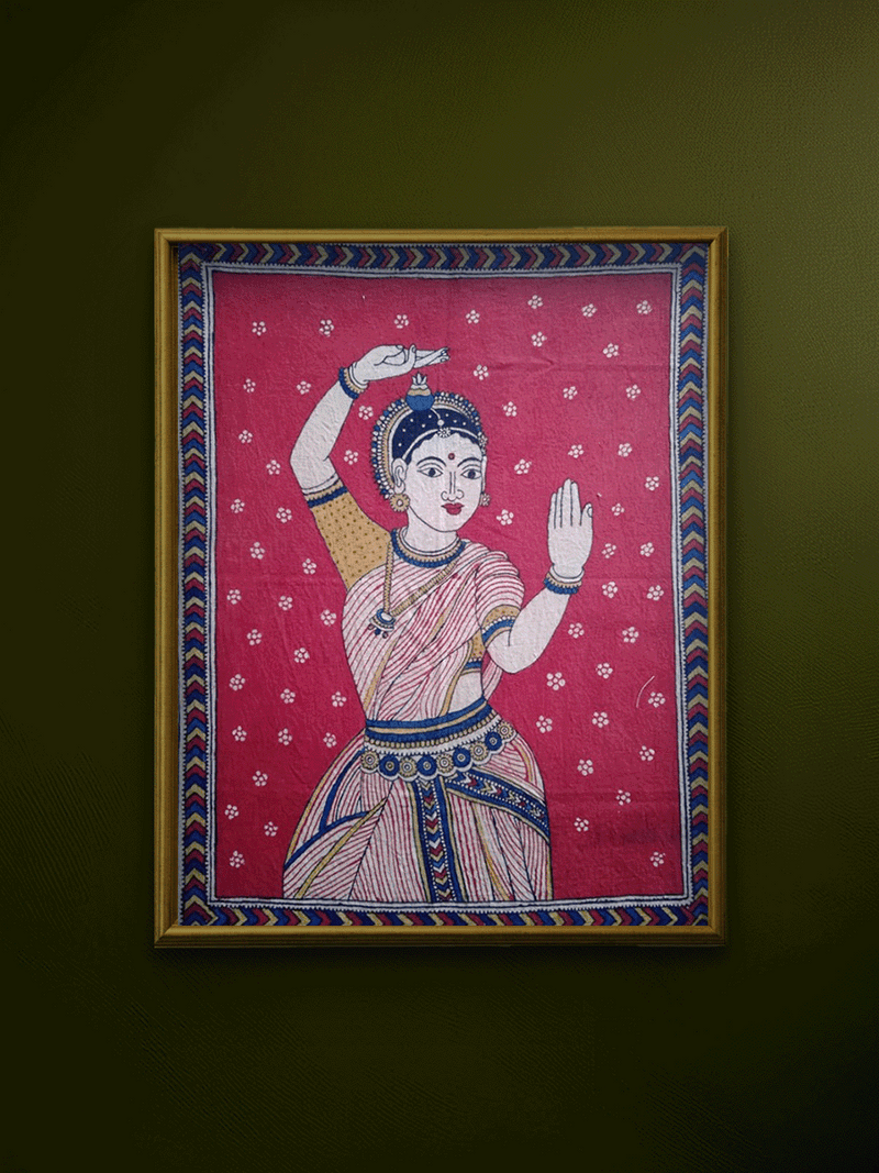 Shop The Dance of Expressions in Kalamkari by Siva Reddy