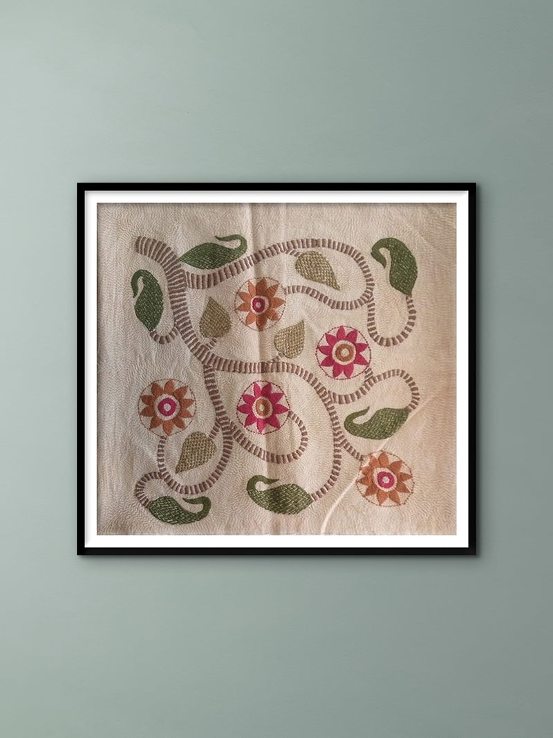 Shop The Dance of Flowers In Kantha by Mahamaya Sikdar