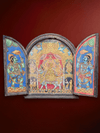 Shop The Divine Family: Lord Shiva's Blessings in Tanjore art by Sheratone Antique Arts