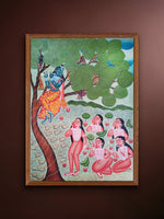 Shop The Divine Leela of Lord Krishna in Kalighat by Hasir Chitrakar