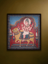 Shop The Divine Ride: Shiva with Nandi in Kalamkari by Siva Reddy