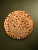 Shop The Embrace of Wisdom: Owls Terracotta by Dolon Kundu