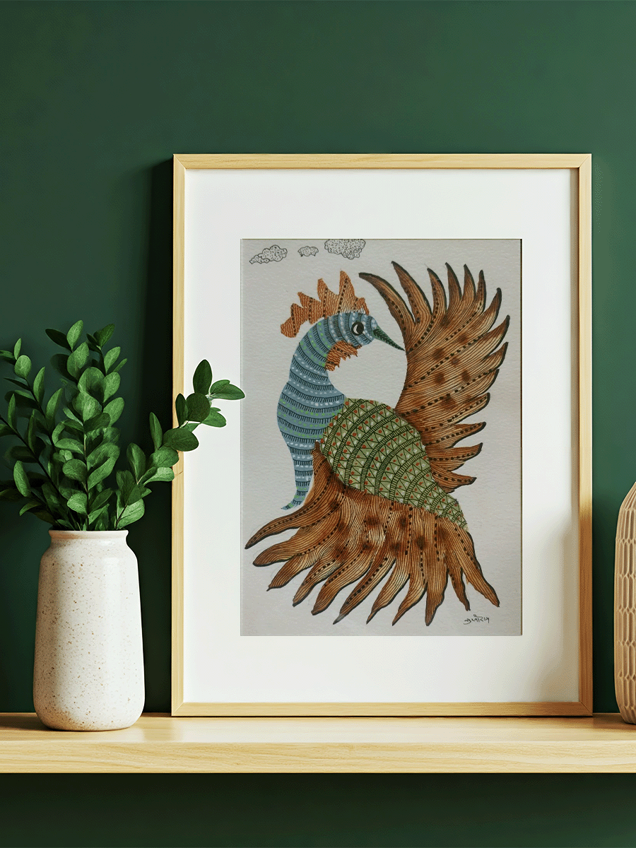 Shop The Flight in Gond by Sukhiram Maravi