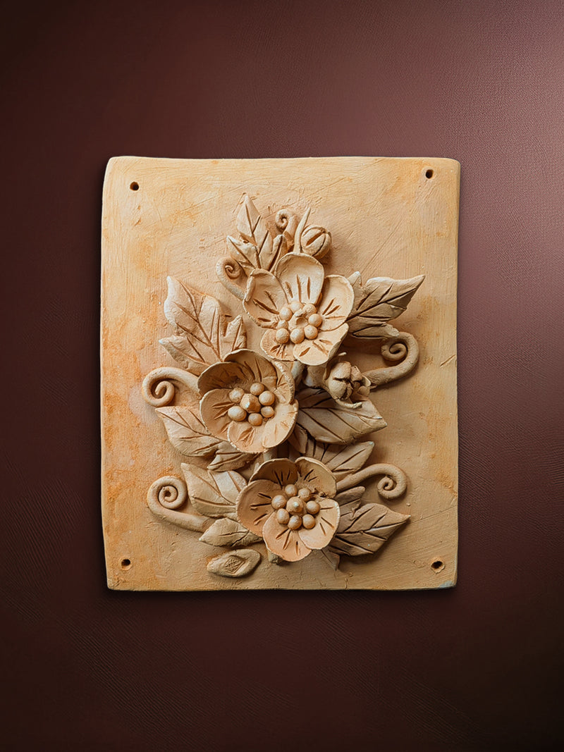 Shop The Floral Embrace in Terracotta by Dolon Kundu