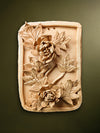 Shop The Floral Frame: Flowers and leaves in terracotta by Dolon Kundu