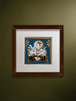 Shop The God of Beginnings: Lord Ganesh in Phad Painting by Kalyan Joshi
