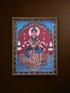 Shop The Goddess of Wealth: Lakshmi in Kalamkari by Siva Reddy
