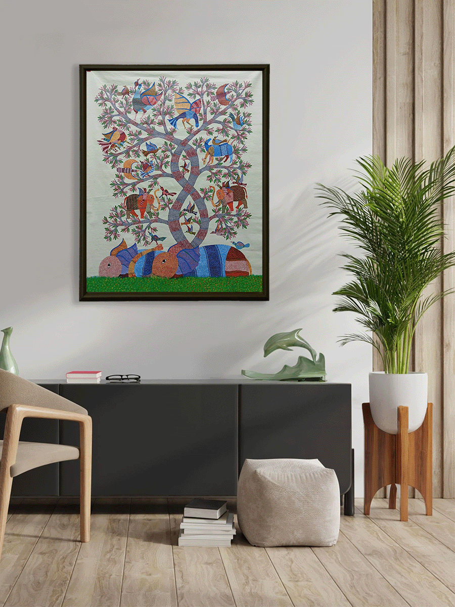Shop The Great Gathering in Gond by Kailash Pradhan 