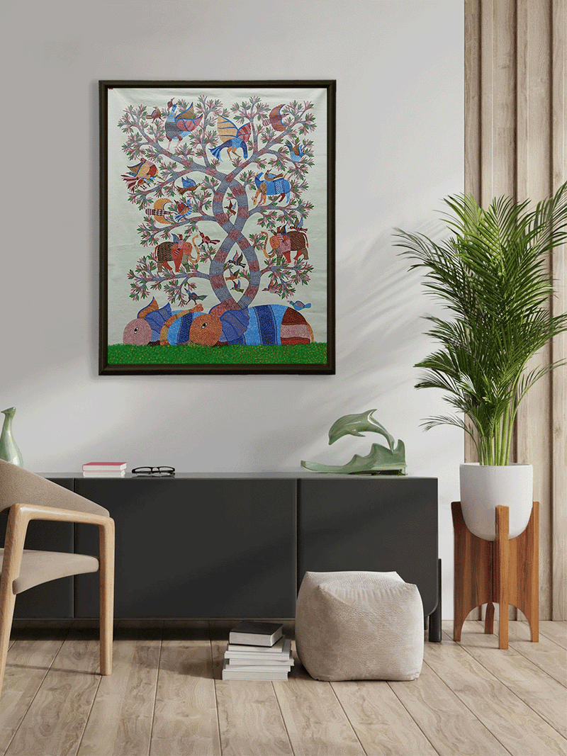 Shop The Great Gathering in Gond by Kailash Pradhan 