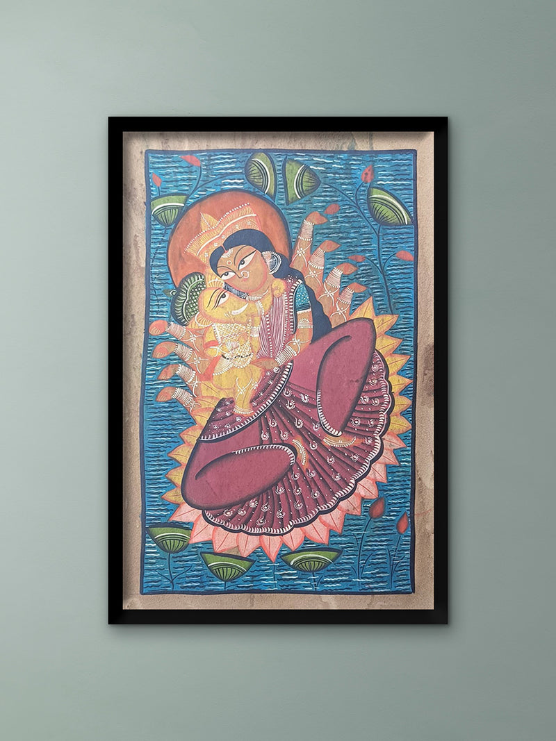 Shop The Holy Embrace: Parvati Ganesha in Kalighat by Sonali Chitrakar