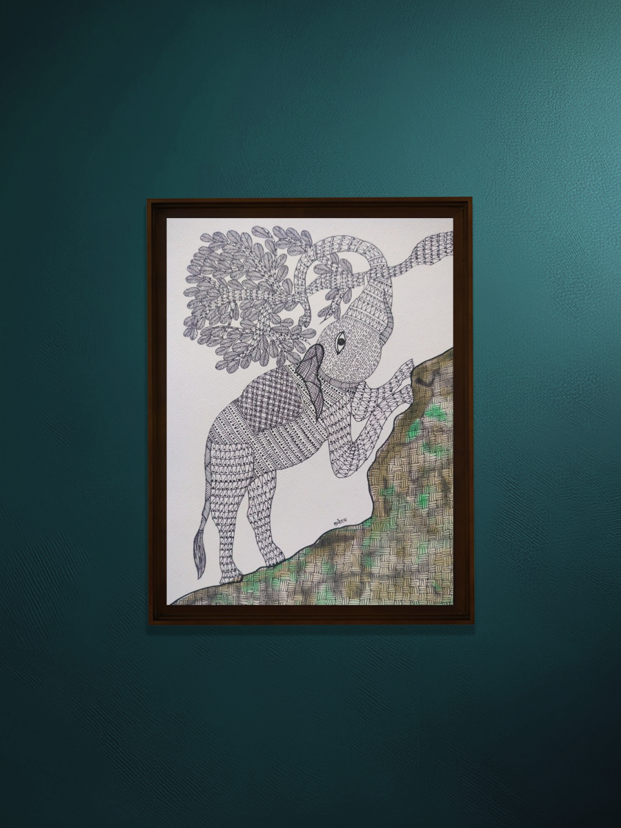 Shop The Journey in Gond by Sukhiram Maravi
