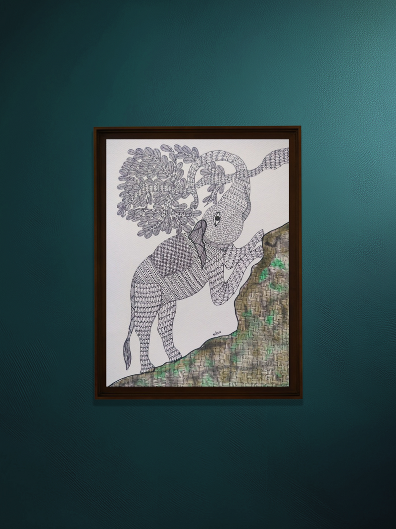Shop The Journey in Gond by Sukhiram Maravi