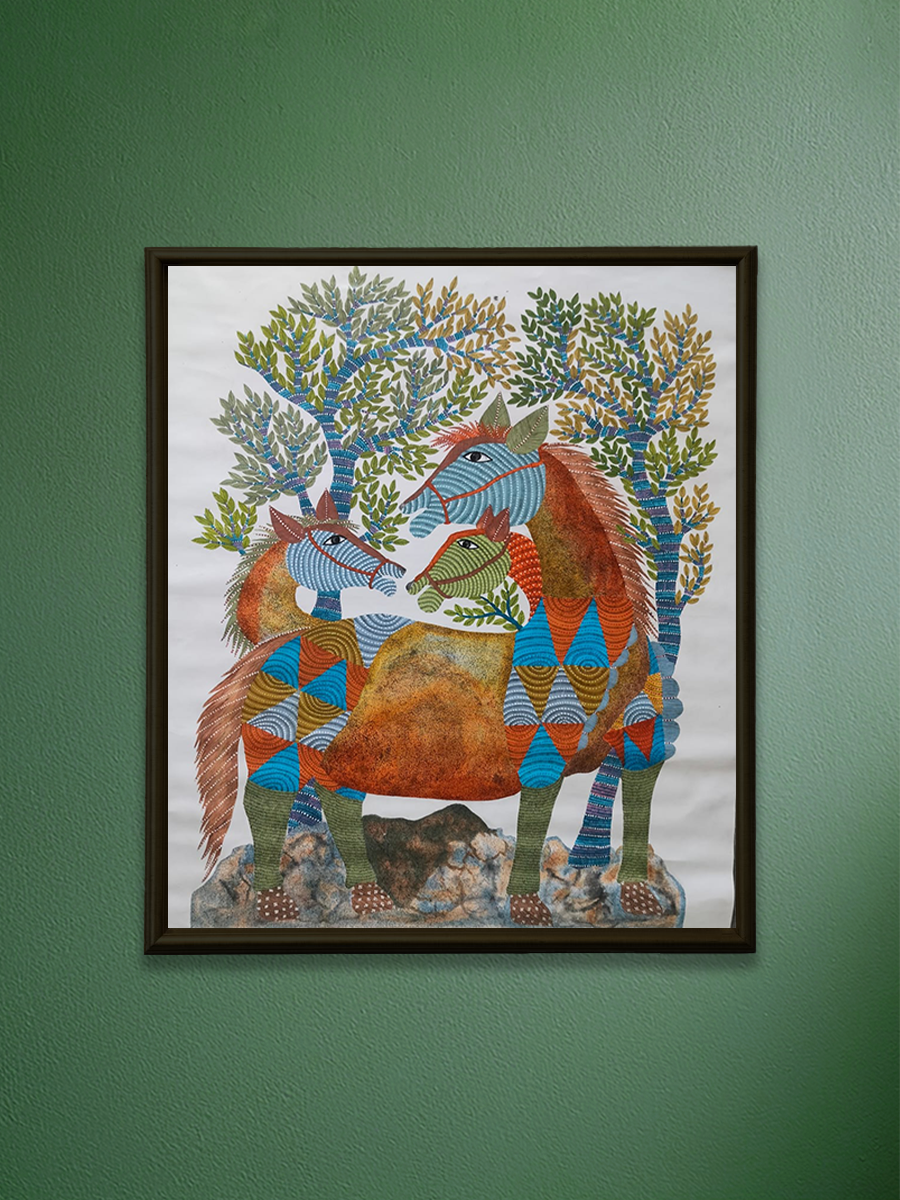 Shop The King's Ride in Gond by Sukhiram Maravi