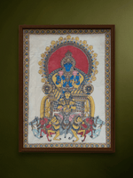 Shop The Lord of Light: Surya Dev in Kalamkari by Harinath N.