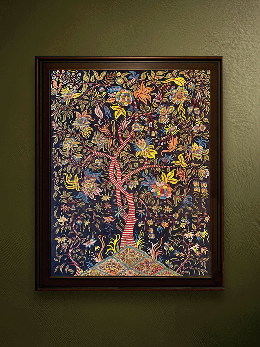 Shop The Magical Canopy: Tree of Life in Mata Ni Pachedi by Sanjay Chitara