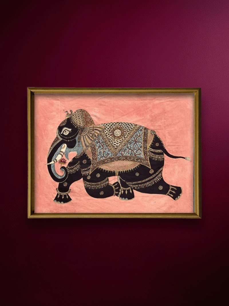 Shop The Majestic Elephant in Mata ni Pachedi by Sanjay Chittara