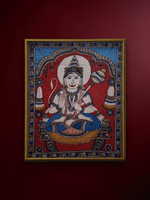 Shop The Monkey God: Lord Hanuman in Kalamkari by Siva Reddy