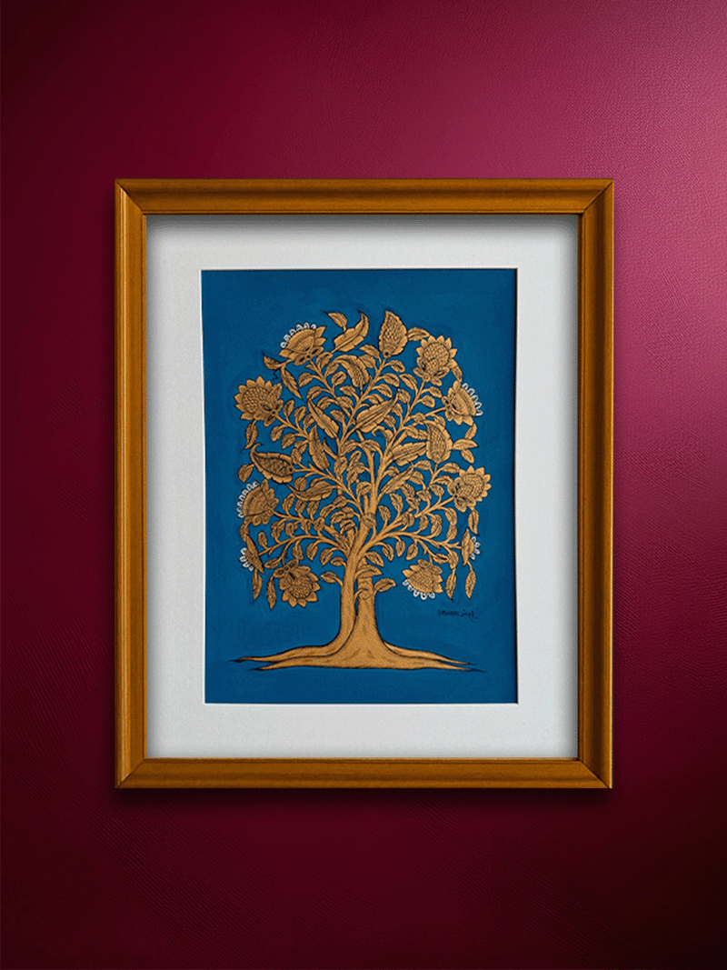 Shop The Nature's Abundance: Tree of Life in Phad by Kalyan Joshi