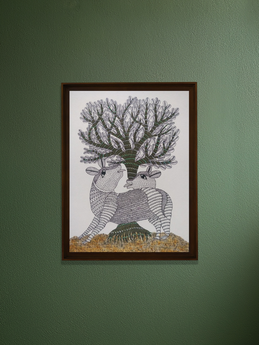 Shop The Nature's Beauty in Gond by Sukhiram Maravi