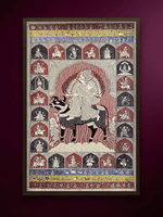 Shop The Pantheon of Goddesses: Visat Mata in Mata ni Pachedi by Vasant Manubhai Chittara 
