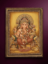 Shop The Remover of Obstacles: Lord Ganesha in Stone Dust by Amita Sachdeva