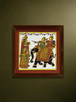 Shop The Royal Procession: A Phad Painting by Kalyan Joshi