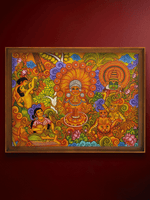 Shop The Spirit of Kerala: A Kerala Mural Art by Adarsh