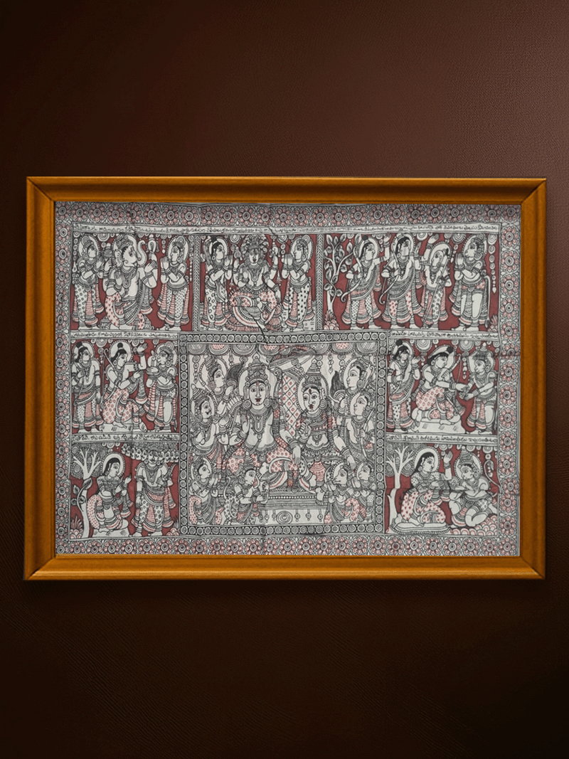 Shop The Tales of Ramayana in Kalamkari by Harinath N.