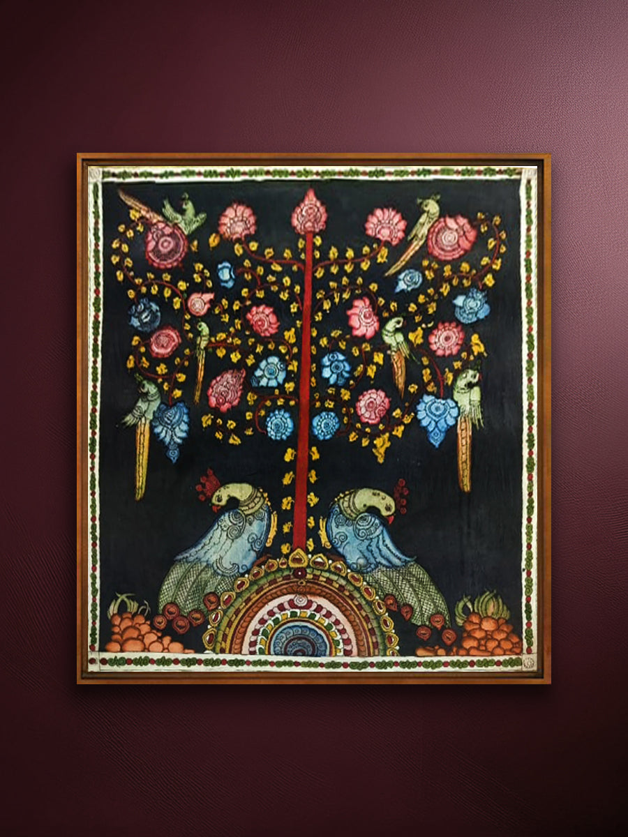 Shop The Tree of Life: Wisdom of Nature in Kalamkari by Kanukurthi Guna Sekhar Sai