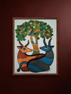 Shop The Tree's Shade: A Pair of Deer in in Gond by Choti Tekam