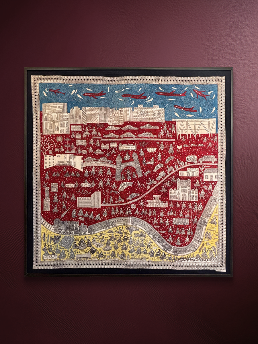 Shop The Vibrant City of Ahmedabad in Mata Ni Pachedi by Sanjay Chitara