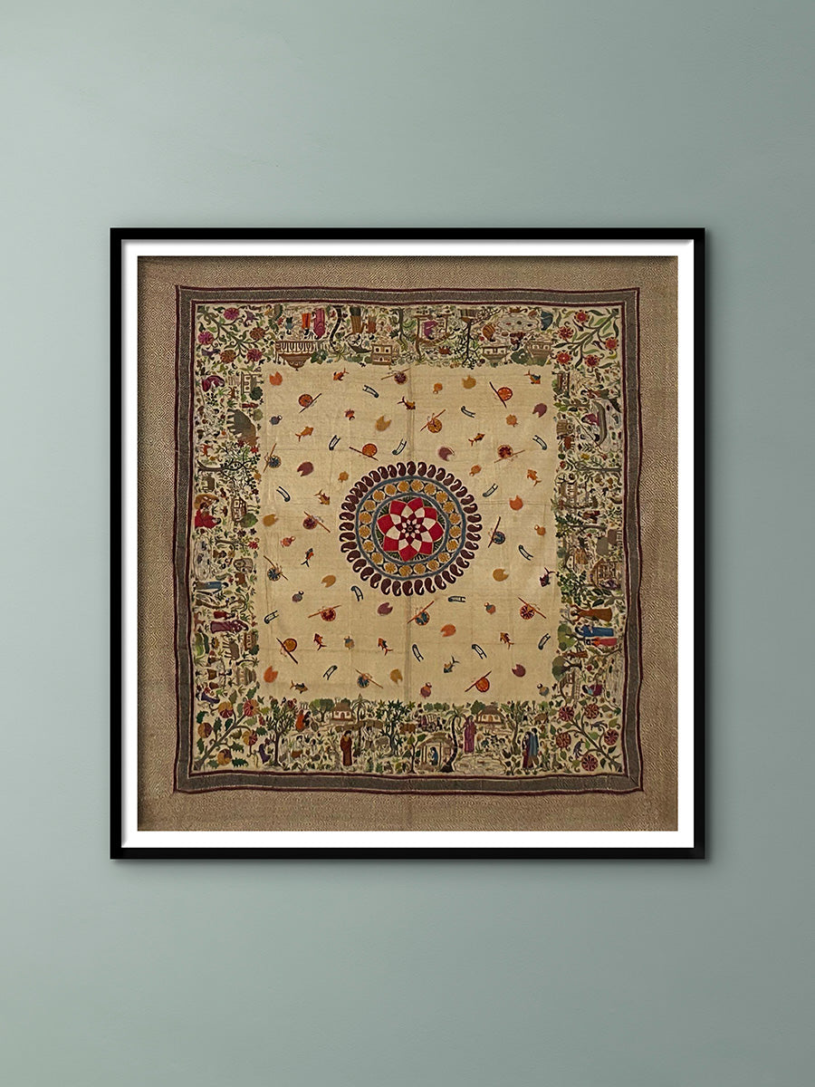 shop The Village Life In Kantha by Mahamaya Sikdar