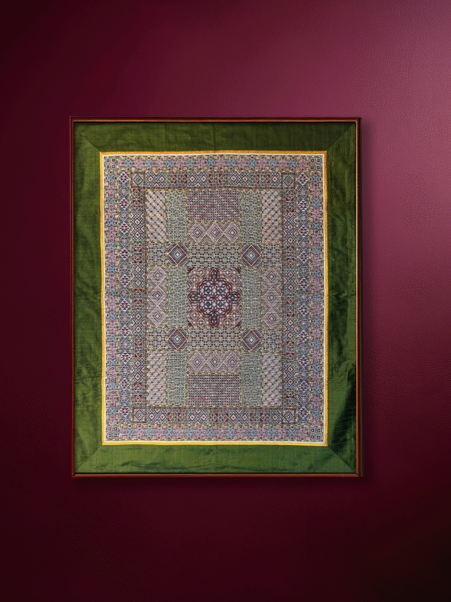 Shop The Weaver's Dream in Jat Garasiya Embroidery by Shrujan